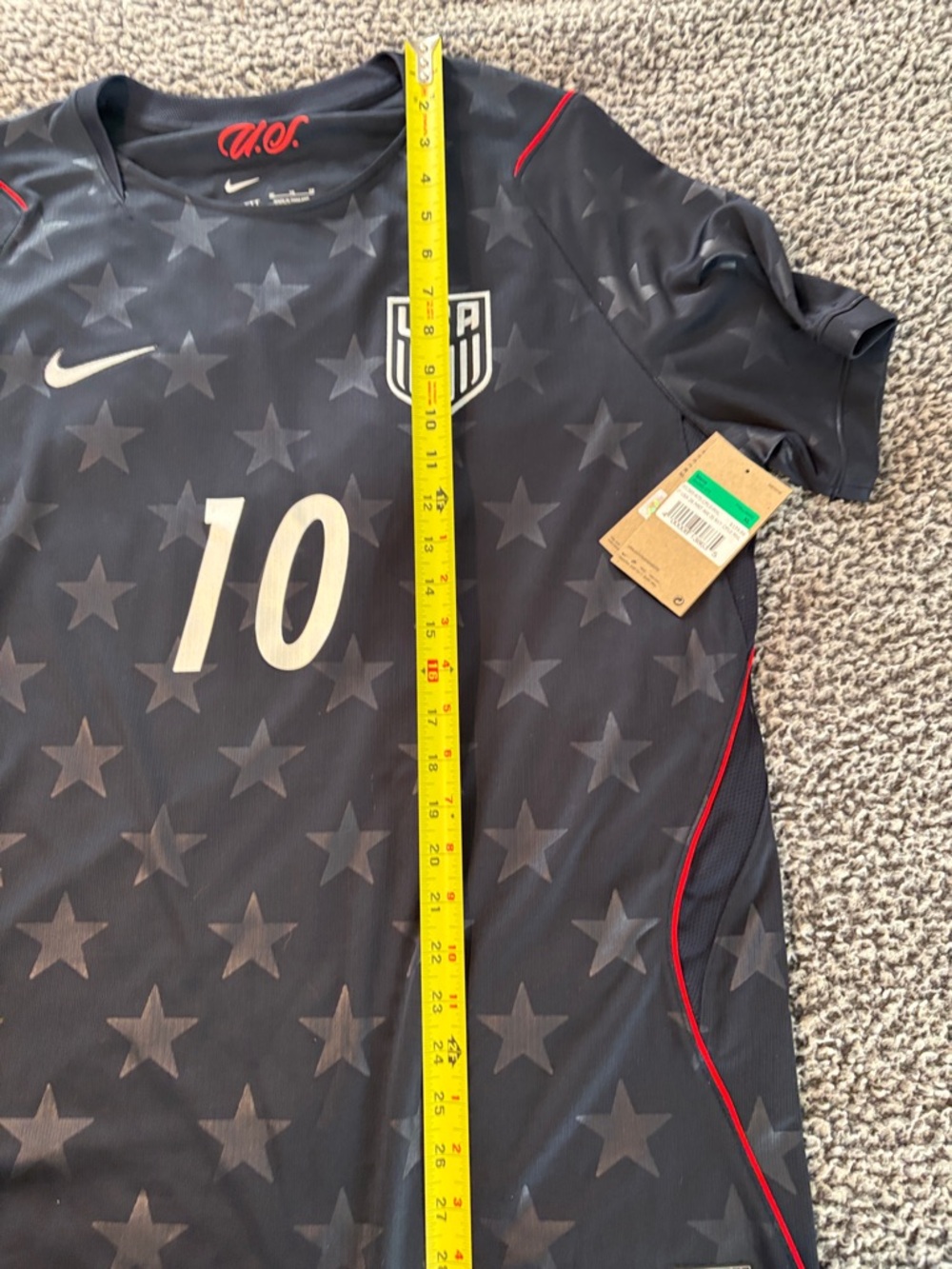 Nike Men’s Size XL Dri-Fit The Best of U.S. World Cup Pulisic Jersey NWT! - Picture 8 of 12